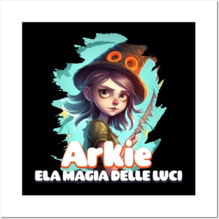 Arkie ELA MAGIA DELLE LUCI Posters and Art